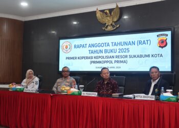 RAT Primkoppol Polres Sukabumi Kota Tahun Buku 2025, Laba Naik 13 Persen