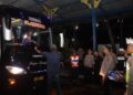 Ramp Check di Terminal, Polres Sukabumi Kota Pastikan Bus Angkut Buruh Laik Jalan