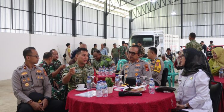 Kapolres Sukabumi Kota dan Dandim 0607 Hadiri Launching KDKMP Desa Bojong Sawah