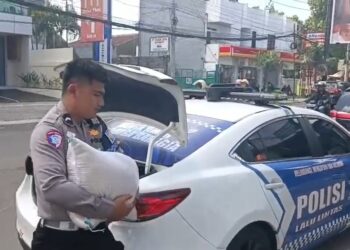 Jum’at Berkah, Polres Sukabumi Kota Salurkan Sembako ke Panti Asuhan