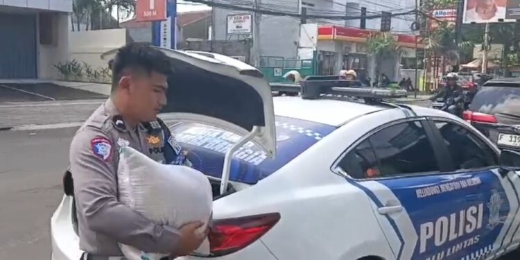 Jum’at Berkah, Polres Sukabumi Kota Salurkan Sembako ke Panti Asuhan