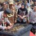 Kapolres Sukabumi Kota Resmikan Jembatan Gantung Prima Jantake