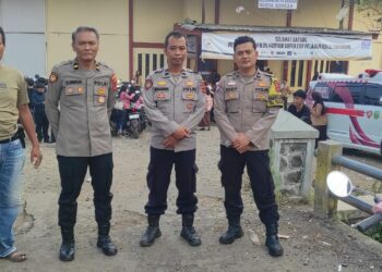 Polsek Warudoyong Amankan Turnamen Proton Super Cup Pelajar di GOR Surya Kencana