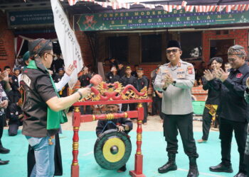 Kapolres Sukabumi Kota Hadiri Festival Pencak Silat Aliran Sang Maung Bodas