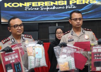 Polres Sukabumi Kota Ungkap 36 Kasus Narkoba, 43 Tersangka Ditangkap dalam Empat Bulan