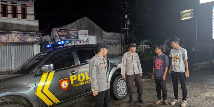Polsek Kadudampit Intensifkan Patroli Malam, Sasar Titik Rawan Kejahatan dan Balap Liar