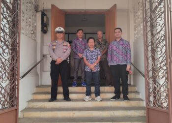 Polsek Baros Gelar Program Minggu Kasih, Pastikan Ibadah Jemaat Berlangsung Aman dan Khusyuk