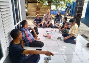 Bhabinkamtibmas Polsek Baros Sambangi Warga, Ingatkan Waspada Curanmor