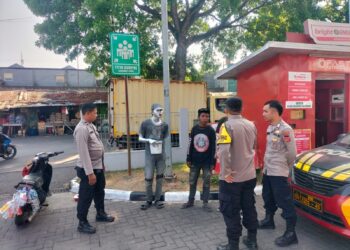 Polsek Citamiang Patroli Dialogis, Sambangi Warga dan Sampaikan Pesan Kamtibmas