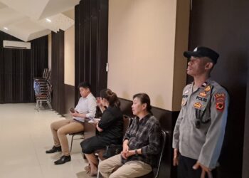 Polisi Amankan Kebaktian Minggu di Gereja Bethel Tabernakel Darah Yesus Sukabumi
