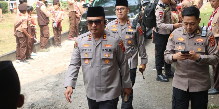 Kapolres Sukabumi Kota Hadiri Apel Kebangsaan Kemah PUI