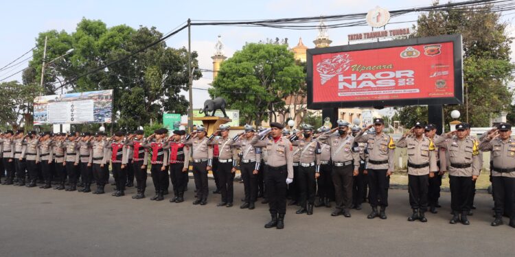 Haornas ke-43, Polres Sukabumi Kota Serukan Semangat Olahraga