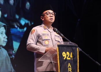 Hadiri Tabligh Akbar, Kapolres Sukabumi Kota Ajak Warga Jaga dan Rawat Sukabumi Kota