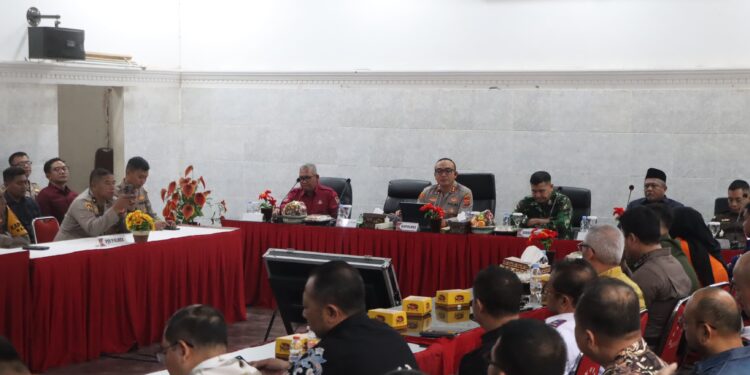 Gelar Rakor Lintas Sektoral, Polres Sukabumi Kota Perkuat Mitigasi Bencana