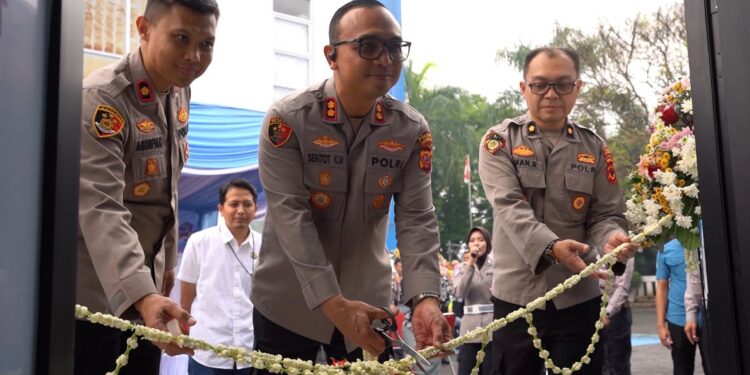 TMC Thatya Dharaka Diresmikan, Polisi Bisa Pantau Lalu Lintas dan Pergerakan Patroli di Sukabumi