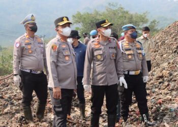 Polisi Selidiki Penyebab Kebakaran TPA Cikundul, Kapolres: Kalau Sengaja Dibakar Kita Proses