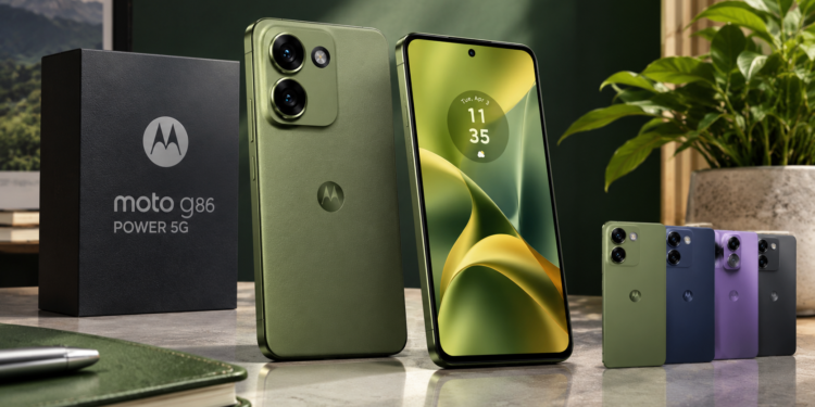 Motorola Moto G86 Power 5G: HP Rp4 Jutaan Baterai 6.720 mAh, Ada Varian Hijau yang Bikin Melirik