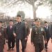 Kapolres Sukabumi Kota Hadiri Upacara HUT ke-81 TNI di Lapang Merdeka