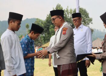 Sambut Hari Santri 2026, Polres Sukabumi Kota Gelar Qiyamullail Camp PRIMA