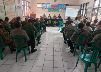 Cegah Pelanggaran Hukum, Polisi Dampingi Bimtek RT/RW di Sukabumi