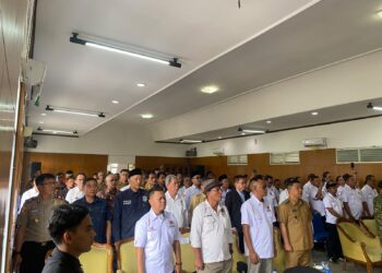 Kapolsek Warudoyong Hadiri Pelantikan Pengurus PWI Sukabumi 2026–2029