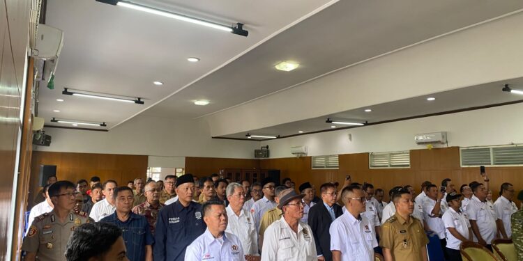 Kapolsek Warudoyong Hadiri Pelantikan Pengurus PWI Sukabumi 2026–2029
