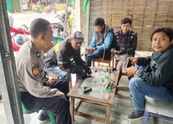 Polsek Cibeureum Sukabumi Rangkul Pelajar dan Ojol, Jaga Kamtibmas Tetap Kondusif