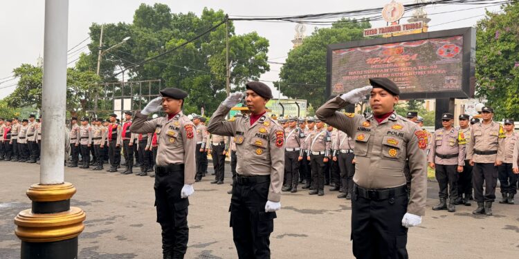 Polres Sukabumi Kota Gelar Upacara Sumpah Pemuda ke-98, Tanamkan Semangat Patriotik dan Empati