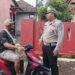 Tak Pakai Helm SNI, Pengendara Motor Ditegur Satlantas Polres Sukabumi Kota