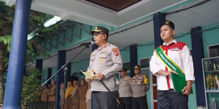 Kapolres Sukabumi Kota Ingatkan Pelajar Bijak Bermedsos, Jangan Terjebak Hoaks dan Judol